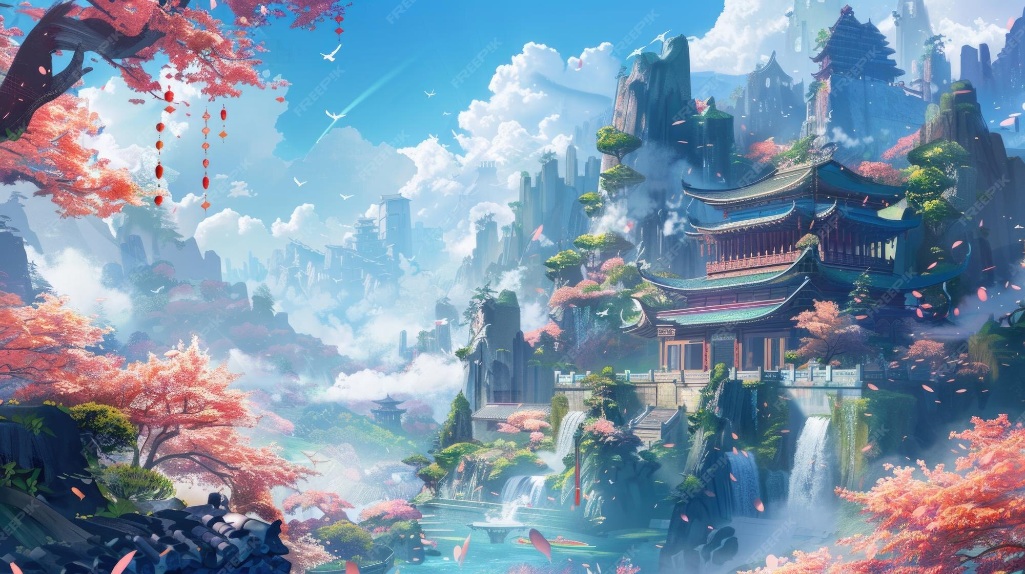 Fantasy landscape artwork used as hero poster art.